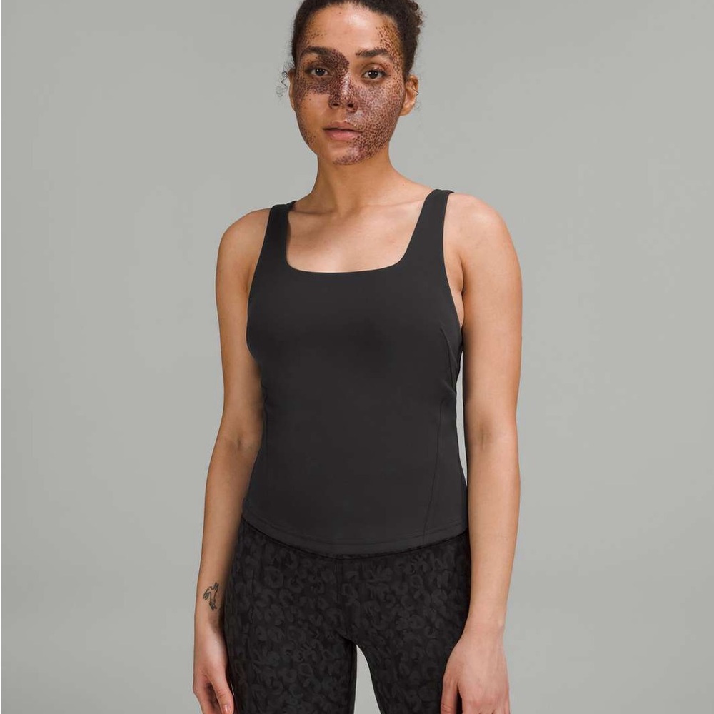 Lululemon Athletica Black Instill Racerback Tank